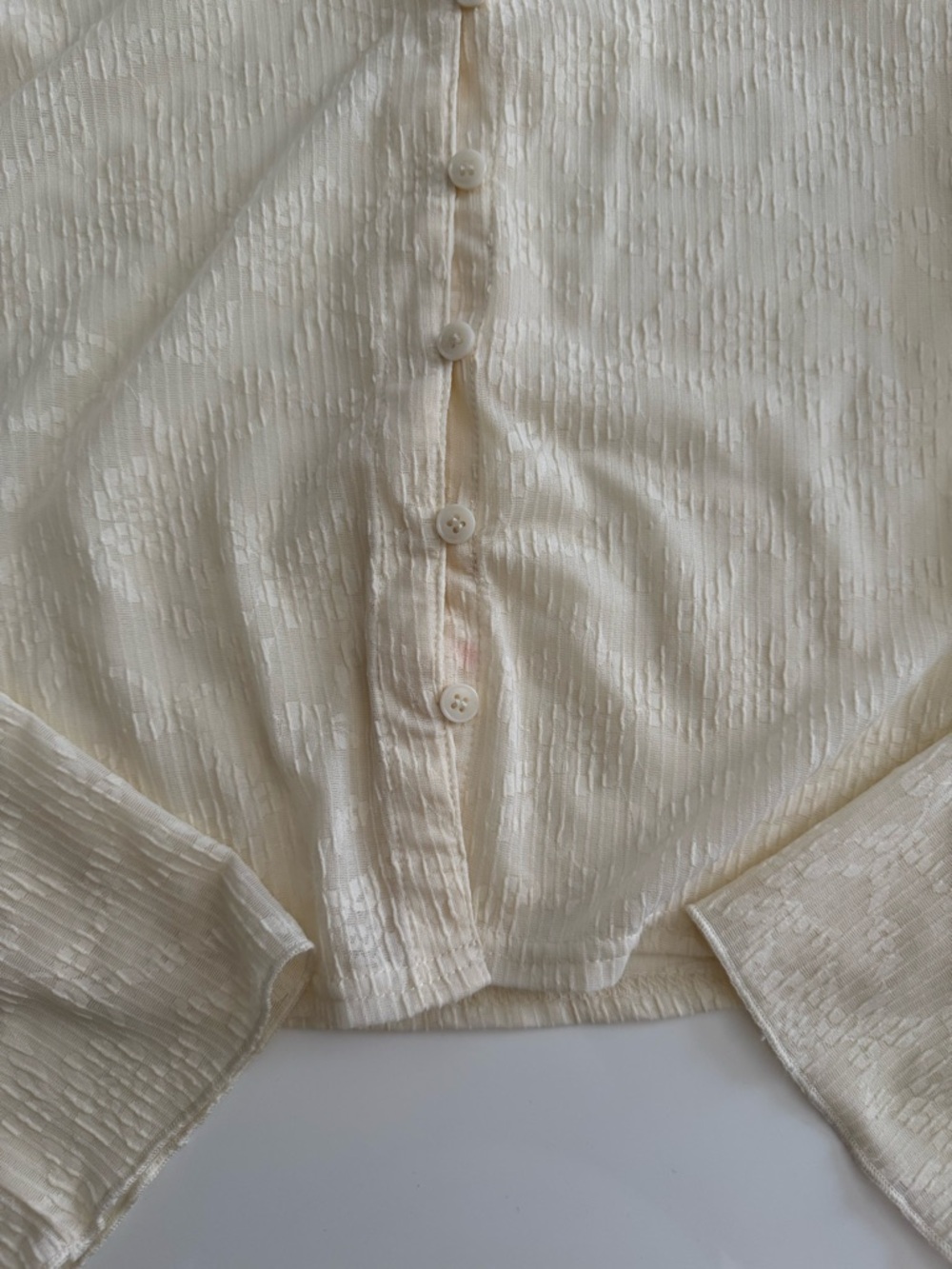 Lace Button Up Top - Picture 10 of 12